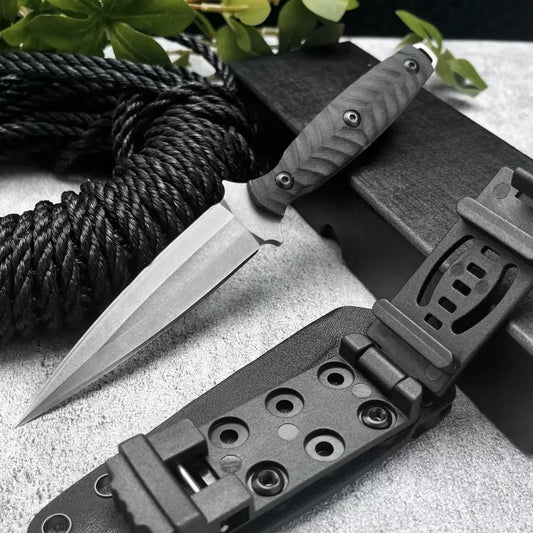 Hot Sale TOOR Jungle Fixed Blade Knife with Sheath 440c Blade EDC Cutting Hunting Survival Knife Outdoor Portable Camping Knife