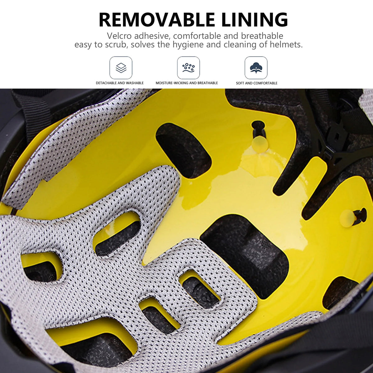 Men's Road Cycling Helmet (Fits Head Circumference 22.83-24.02inch)