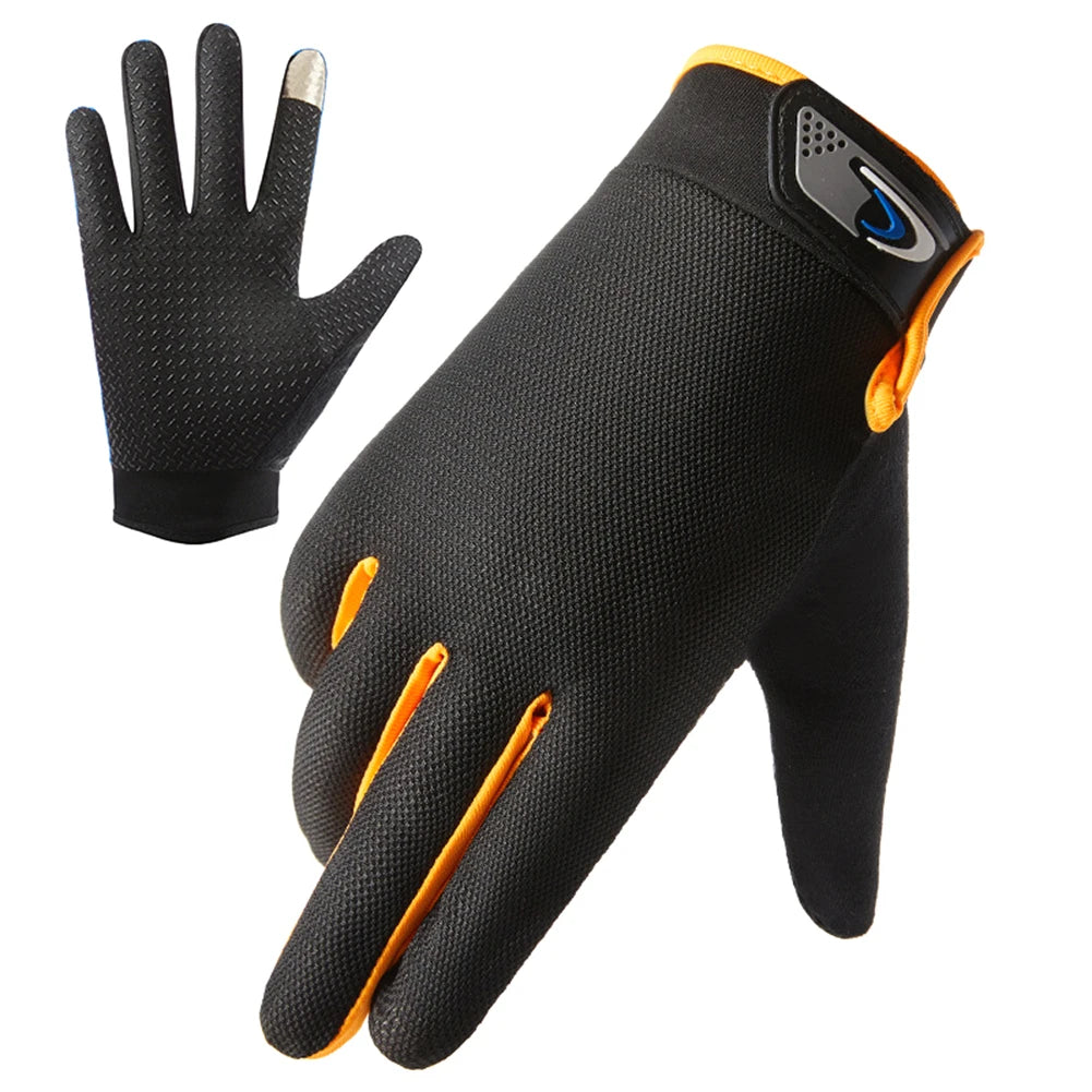 Full Finger Fishing Gloves Summer Men Women's Fishing Gloves Long Mtb Touchscreen Breathable Fishing Accessories