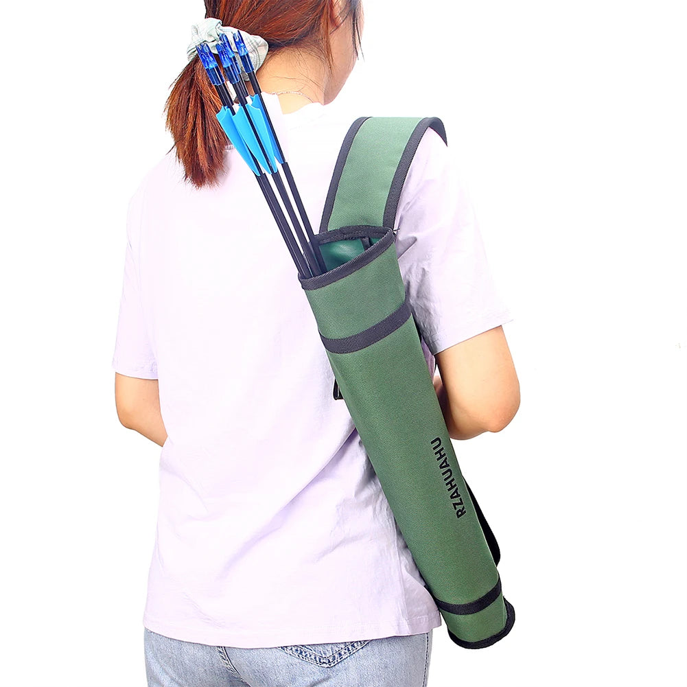 Archery Arrow Quiver Adjustable Archery Arrow Quiver Holder Waist Hanged Carry Bag for Bow Hunting and Target Practicing
