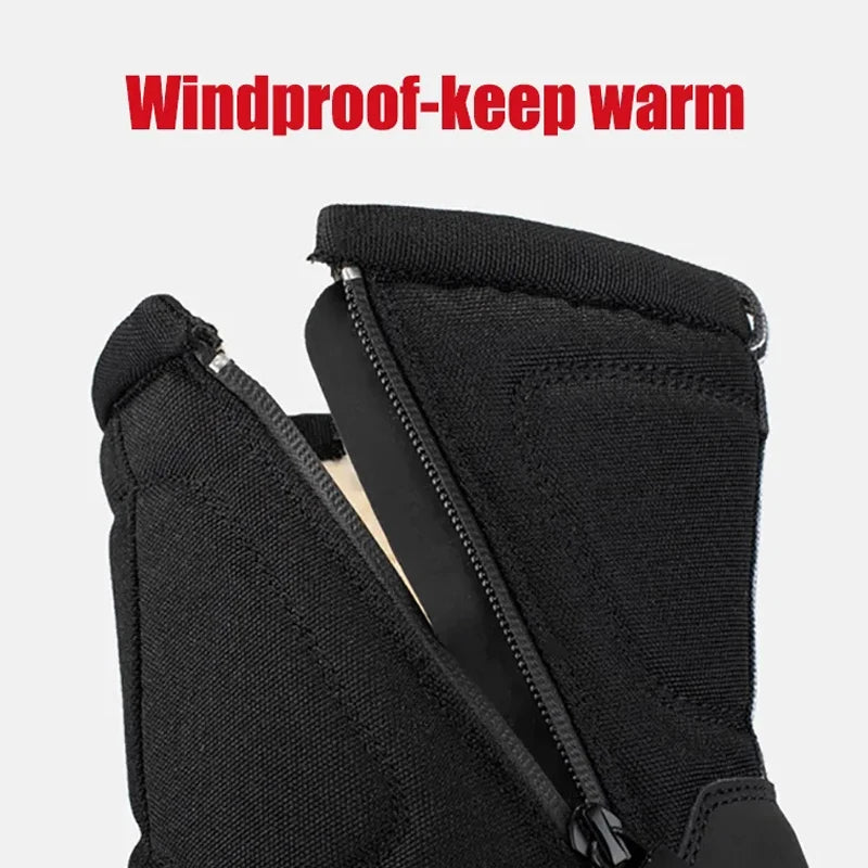 Men's Winter Waterproof Insulated Shell Warm Inner Comfortable Outdoor Snow Boots