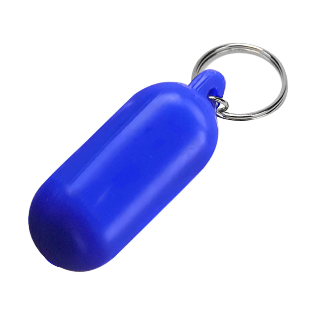 Float Keys Buckle Portable Floating Keychain Plastic Anti-lost Lightweight Swimming Drifting Beach Accessories