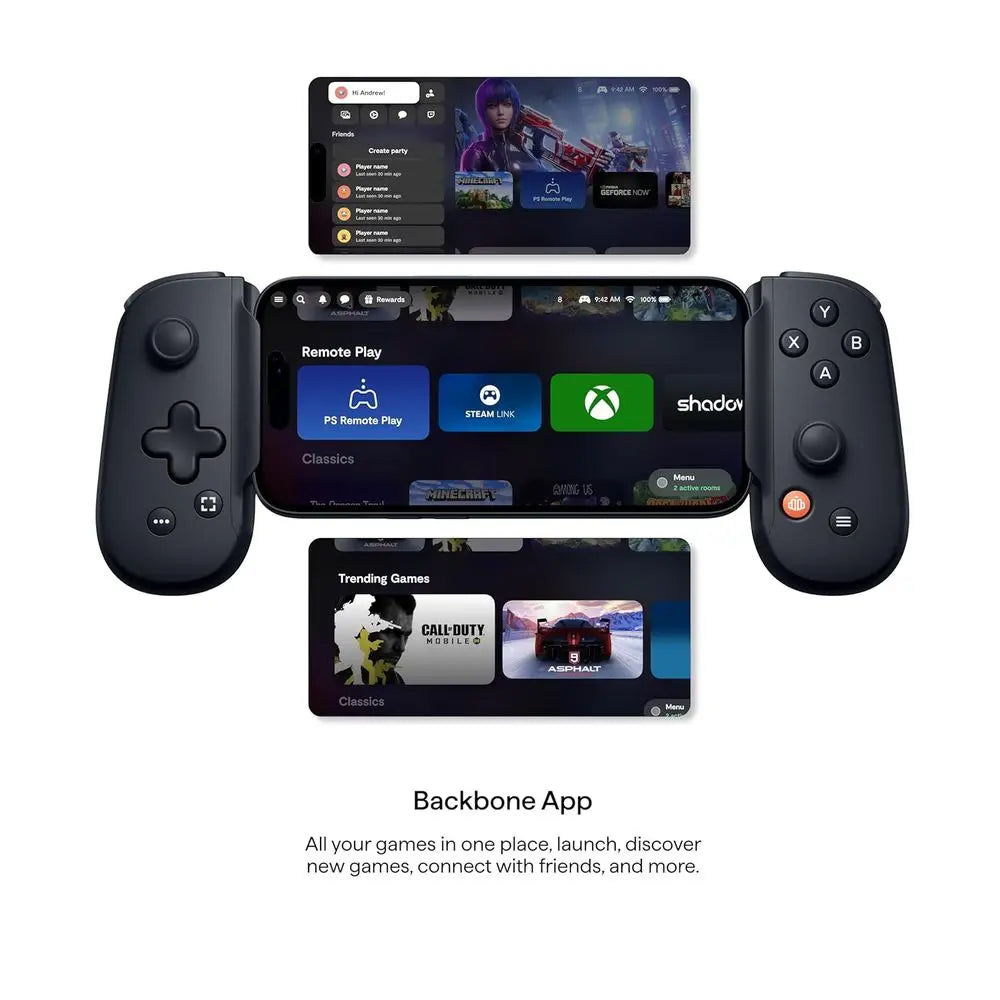 Mobile Gaming Controller for Android and iOS, USB-C Compatible, 3-Month Arcade Access, Play Call of Duty and More