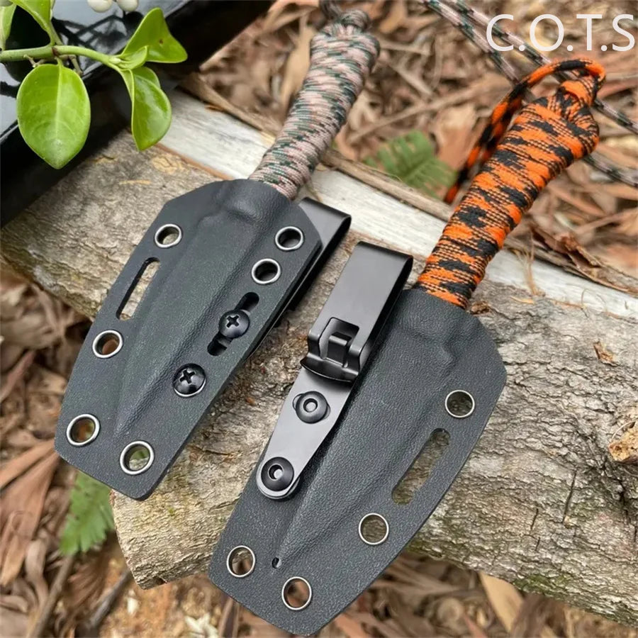 SPEEDGOAT 2.0 Model Outdoor Fixed Blade Knives 440C Blade Nylon Rope Handle Outdoor Camping Fishing Cutter Multi-tool