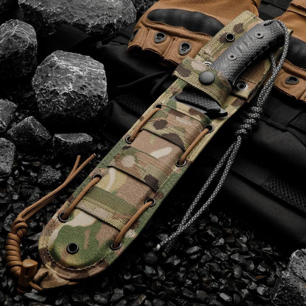 Portable multifunctional knives, perfect EDC men's knives, outdoor survival knives, manual tools, men's gifts
