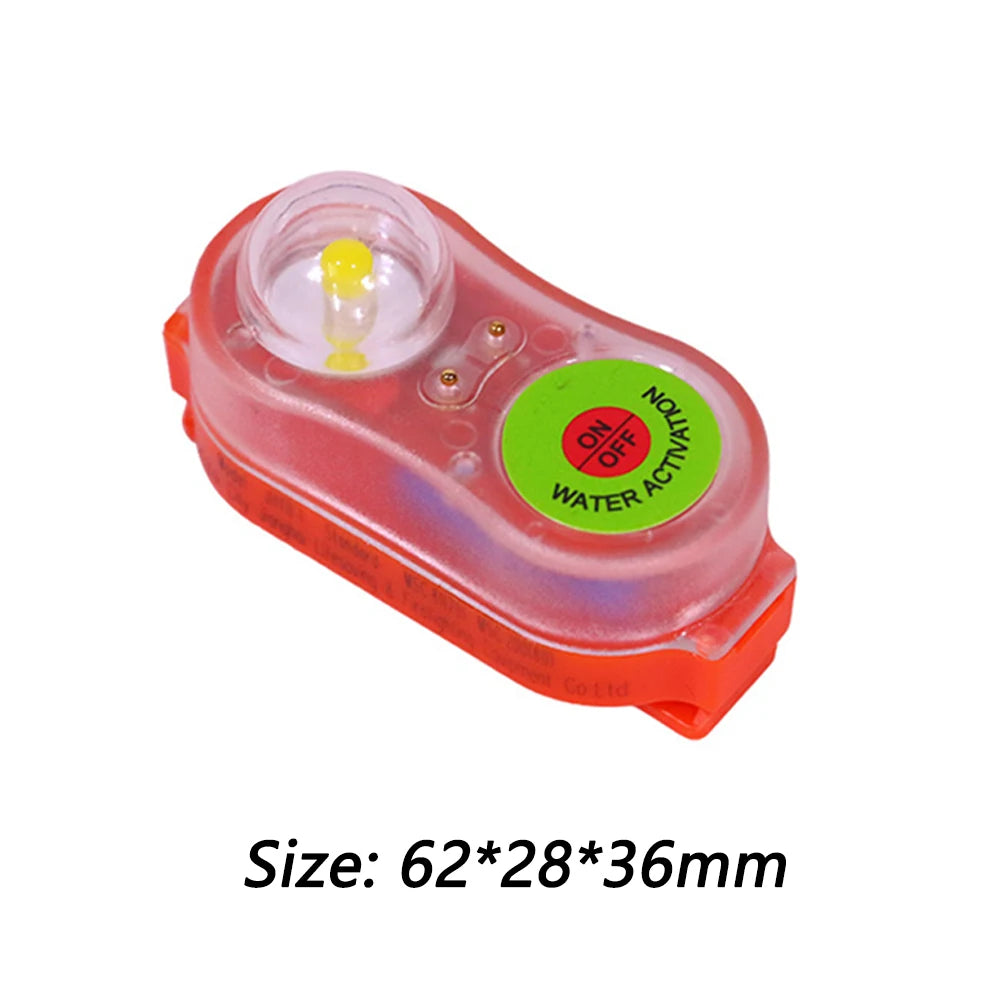 Automatic Survivor Locator Light Energy-Efficient Emergency Signal Lamp Waterproof Life Saving Warning Lamp Outdoor Accessories