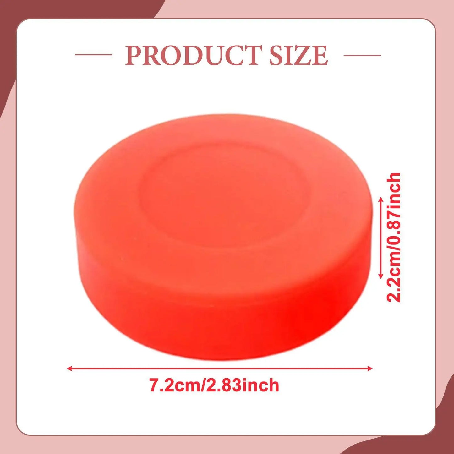 Quality PVC Ice Hockey Puck Skill Development Training Ball for Kids Adults Teams Indoor Outdoor Play