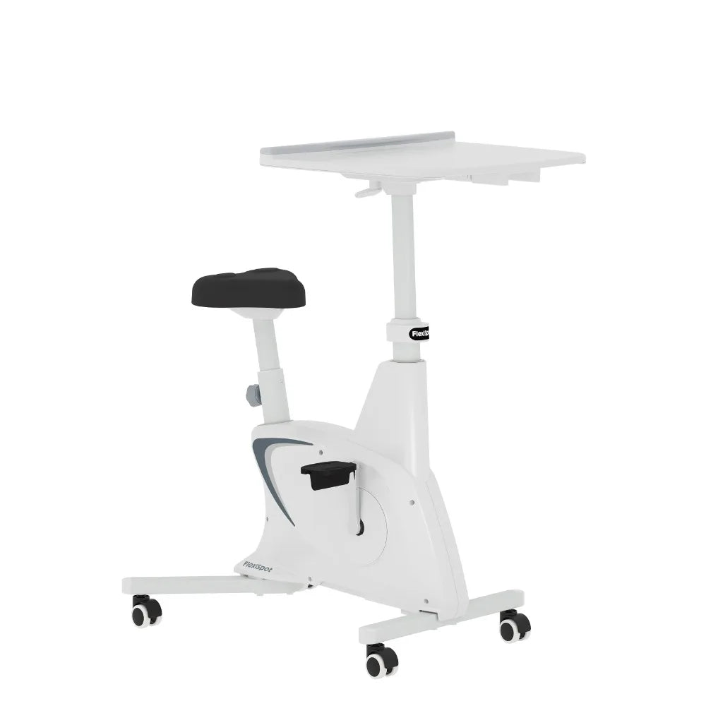 3-IN-1 Exercise Bike, Indoor Cycling Bike w/2D Desktop, 300LBS