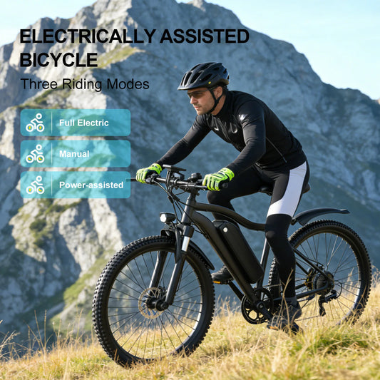 Toofly Electric Bicycle for Adult 26" Mountain ebike with 48V 13Ah Removable Battery 500W Motor