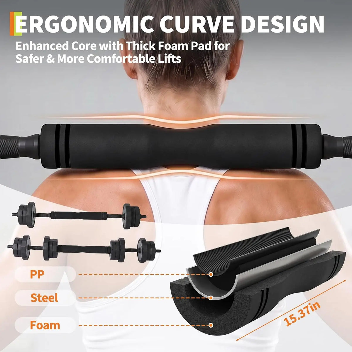 Adjustable Dumbbells Set 45/65/85 Lbs, 3 In 1 Weight Dumbbell Set