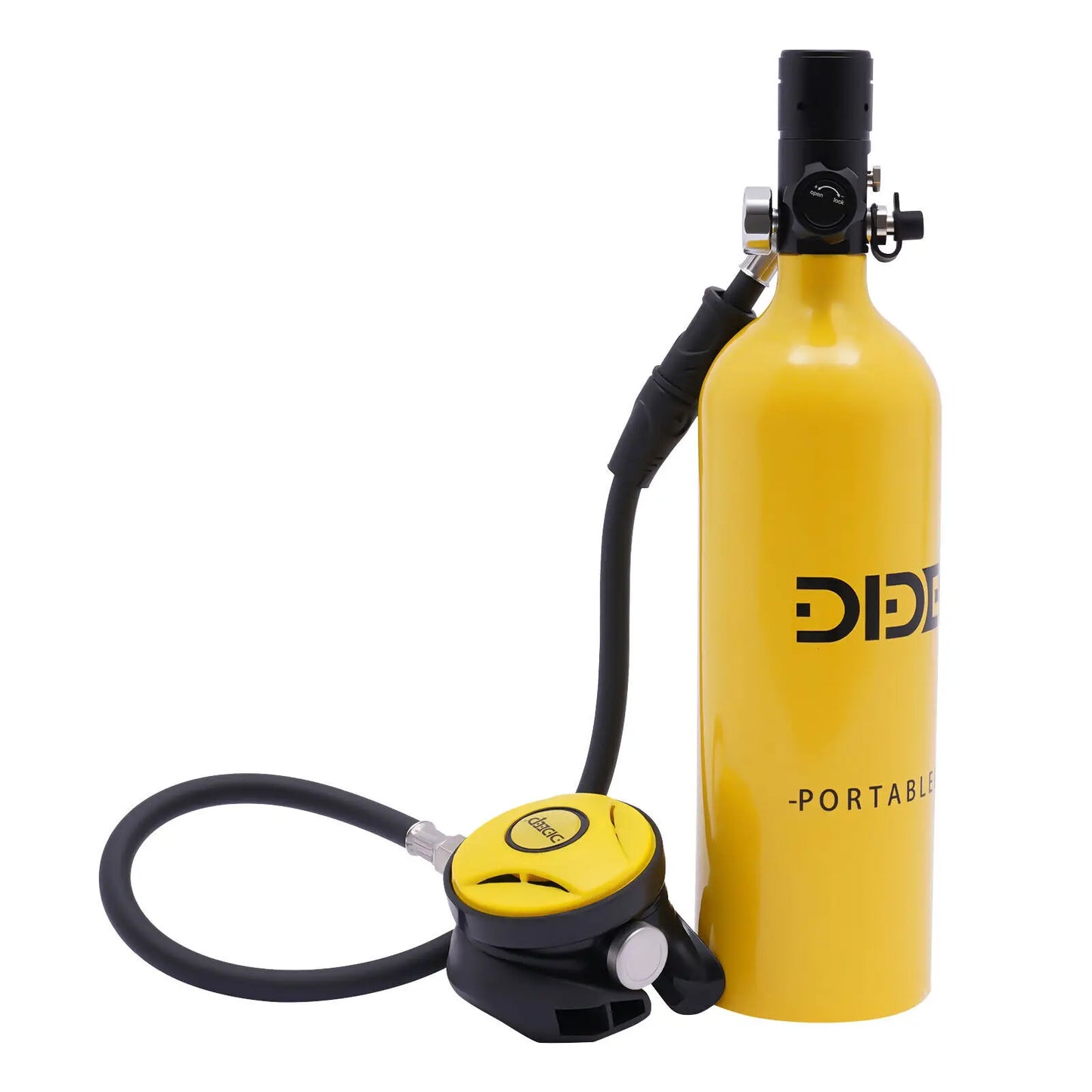 Reusable Mini Scuba Tank – 15-20 Minutes Breathing Capacity for Underwater Use