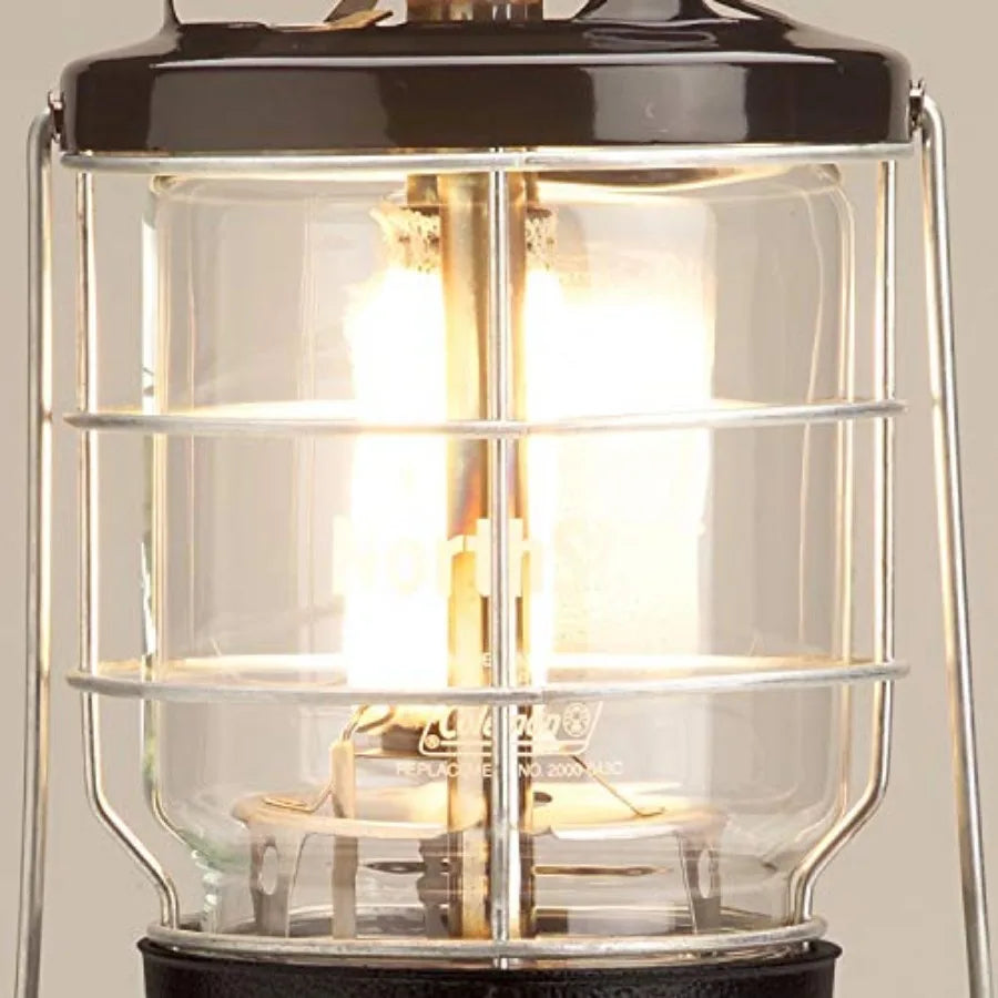 Northstar 1500 Lumens Gas Lantern with Matchless Lighting Folding Propane Lantern with Mantles and Globe for Camping Power Outa