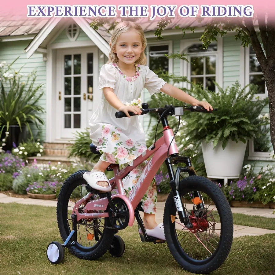 Bike - 18 Bike for Boys and Girls Bicycle with Adjustable Seat and Handbrake, Bikes for 5-13