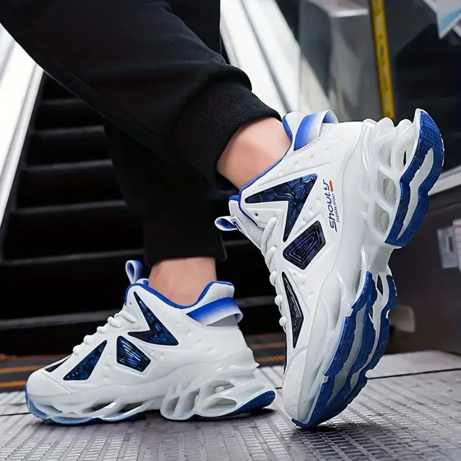 Size Shoe Male Men's Sneakers Trail Running Shoes for Man - Black White Brown - Athletic Mens Casual Fashion Tennis Sport Walki