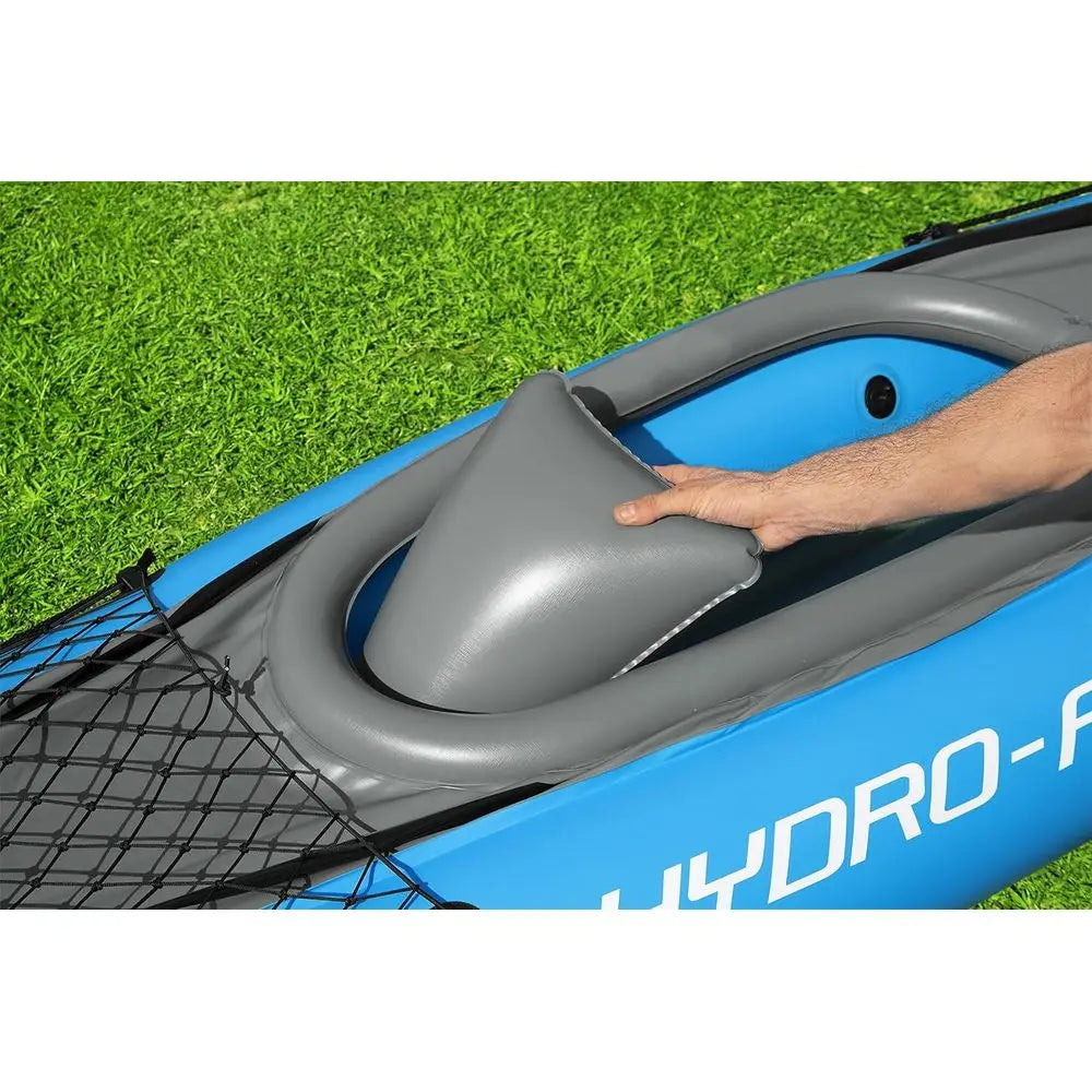 Inflatable Kayak Set | Complete with Seat, Paddle, Pump, and Carry Bag | Ideal for All Ages and Families
