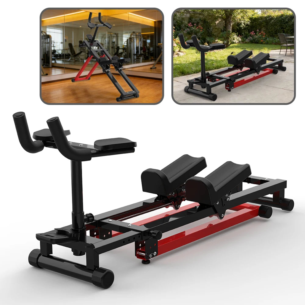 Ye 3-in-1 Spine Twist Stretcher, Stair Stepper & Waist Trainer, Adjustable Back Stretcher for Lower Back Exercise, Core Activation & Full-Body Workout