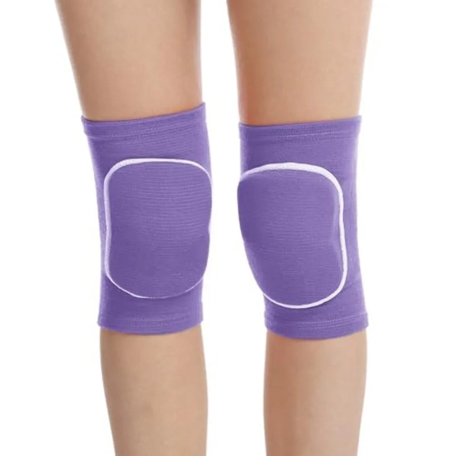 Knee Pad, Anti-Slip Padded Sponge Knee Brace Breathable Flexible Elastic Knee Support for Football Volleyball Dance Skating Bas