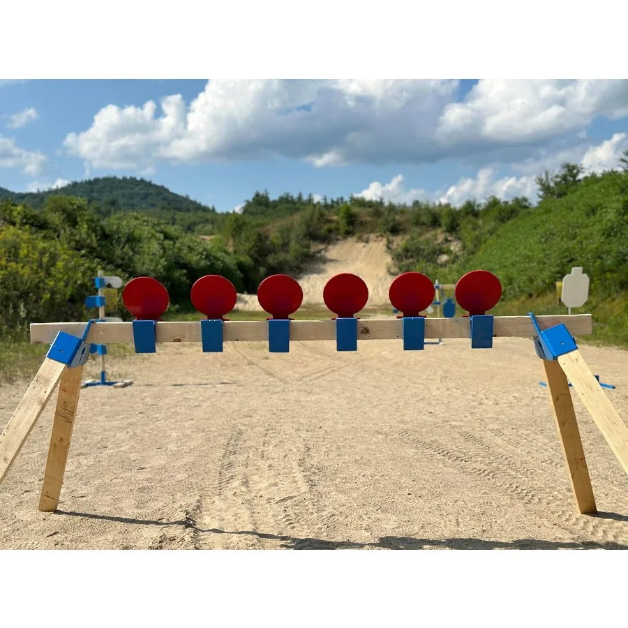 Target Supply Commercial Grade Never Tip Steel Shooting Target Stand for Hanging AR500 Steel Silhouette or Round Paper Tar