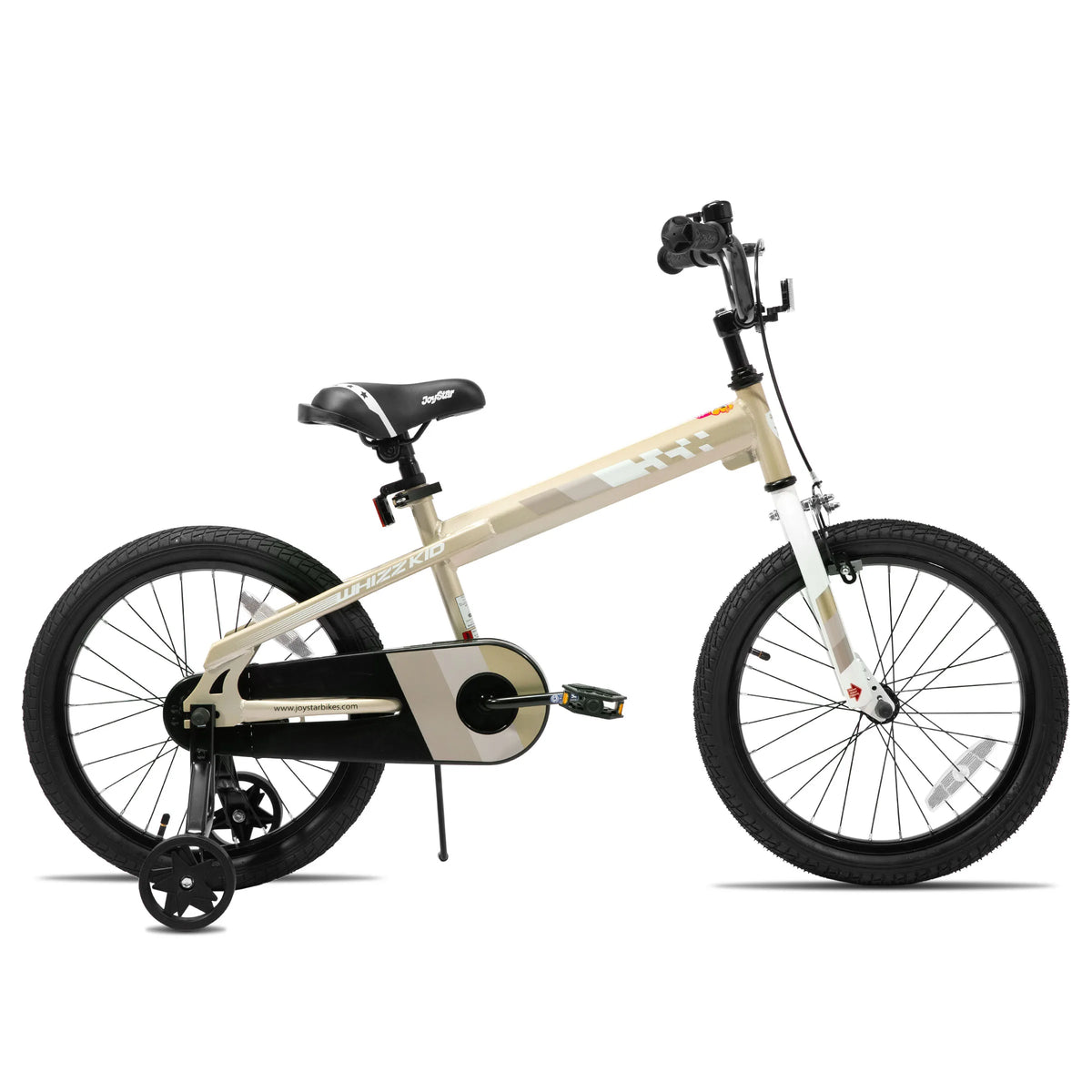 JOYSTAR Whizz BMX Style Kids Bike 18-20 Inch with Training Wheels Dual Brake System And Bell Ideal for Toddlers & Kids Ages 5-13 Years