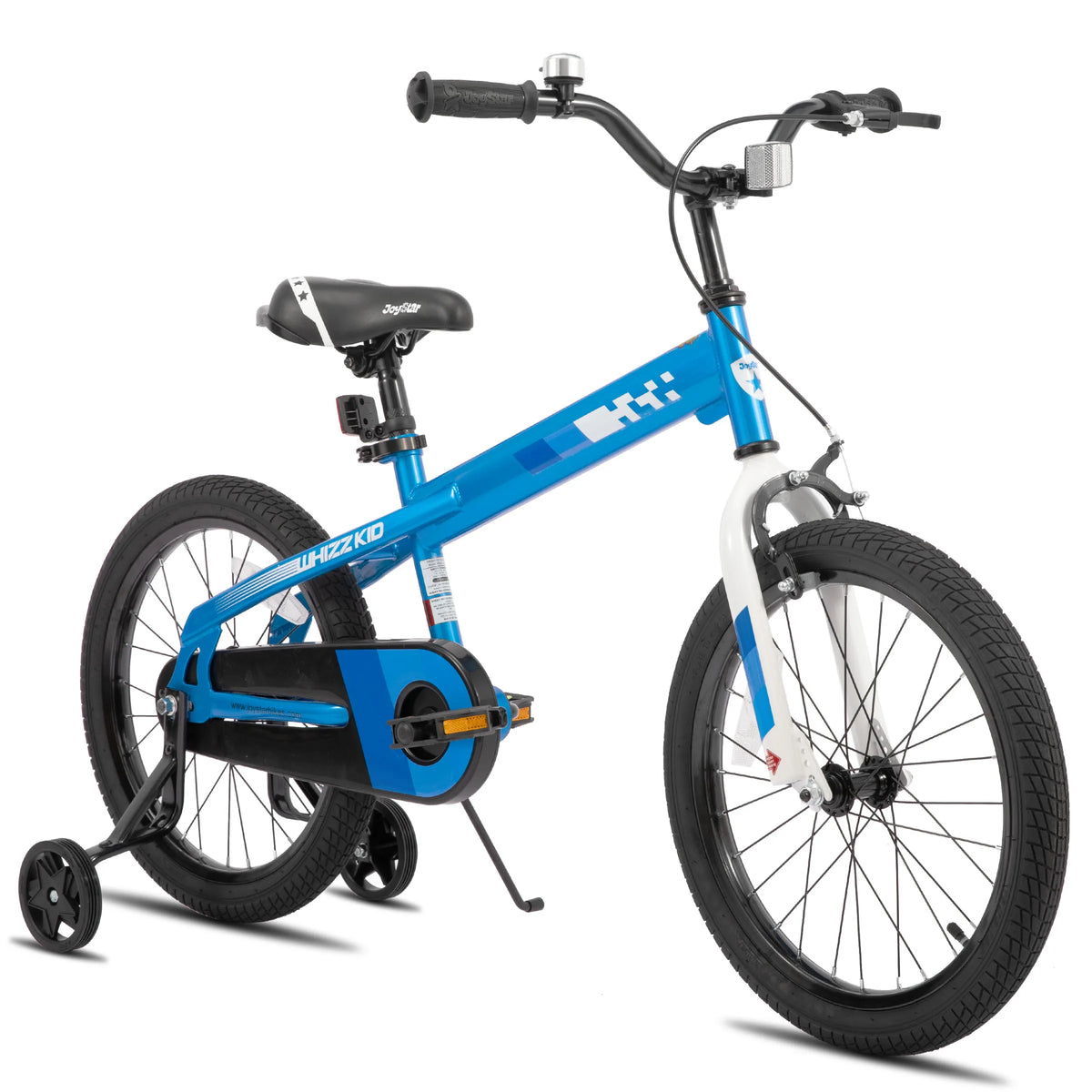JOYSTAR Whizz BMX Style Kids Bike 18-20 Inch with Training Wheels Dual Brake System And Bell Ideal for Toddlers & Kids Ages 5-13 Years