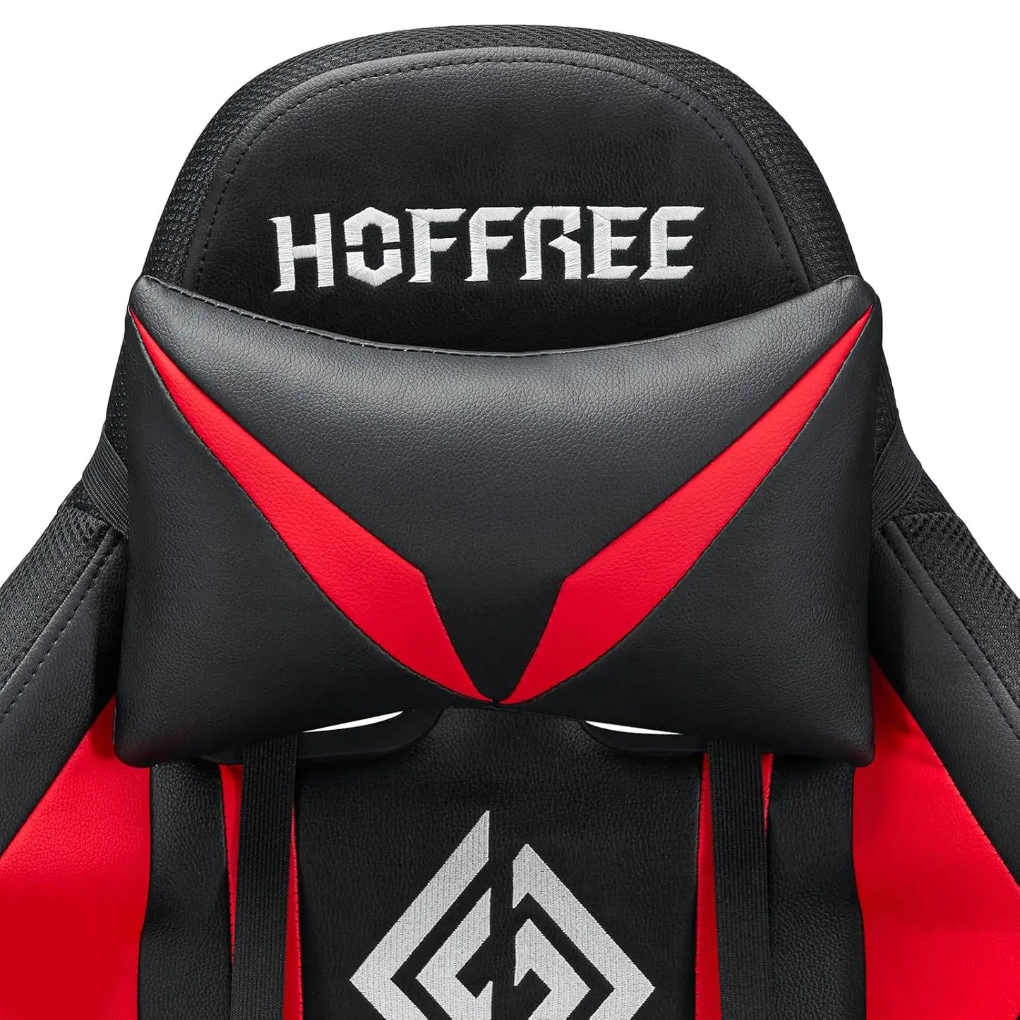 RGB Gaming Chair with Speakers Massage Computer Gaming Chair with LED Lights and Footrest High Back Video Game, Customized