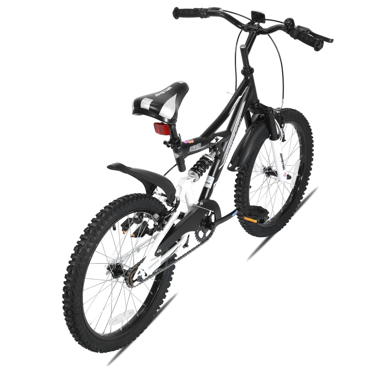 JOYSTAR Dual-Suspension Kids Mountain Bike 20/24" for Ages 6-12 Boys Girls with Dual Handbrake And Kickstand Multiple Colors Available