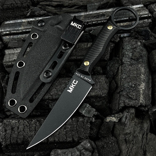 MKC WARGOAT Fixed Blade Knife Magnacut Stainless Steel blade G-10 Handle tactical knife Outdoor Hunting self defense EDC Knife
