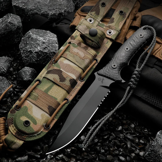 Portable multifunctional knives, perfect EDC men's knives, outdoor survival knives, manual tools, men's gifts