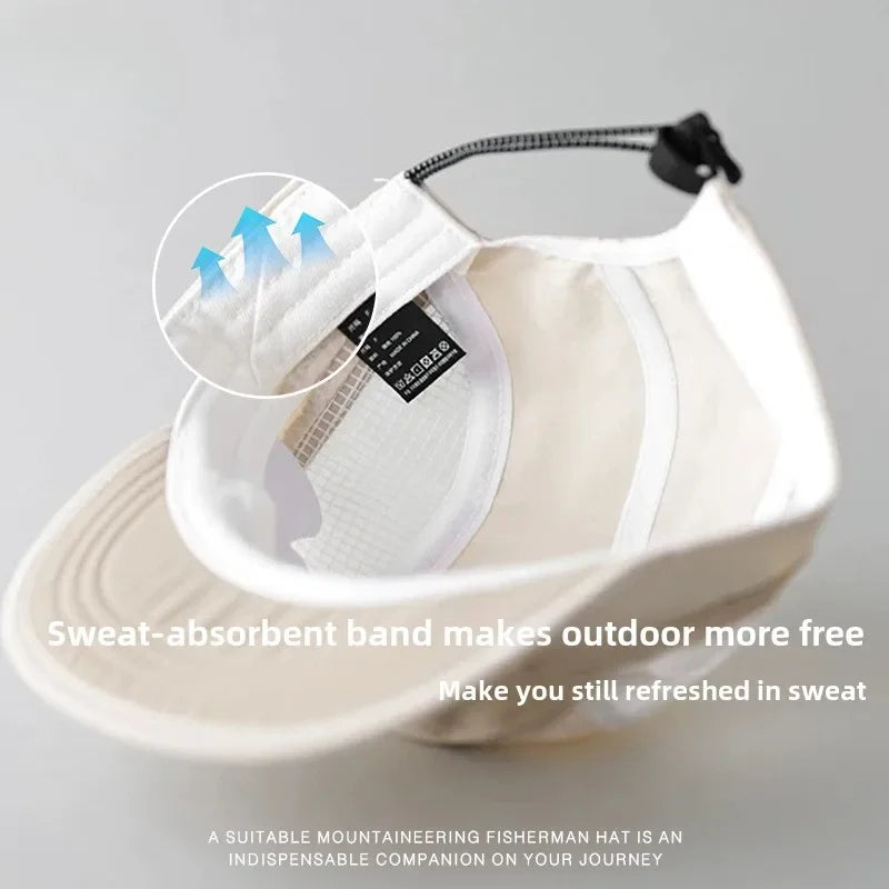 Casual Adjustable Sports Summer Breathable Five-panel Hat Quick-drying Waterproof Sports Hat UV Protection Running Sports Caps
