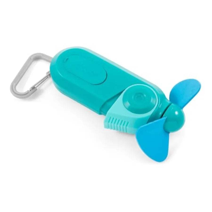 Carabiner Sport Misting Fan - Pocket Sized, Portable On-The-Go Battery Powered Cooling
