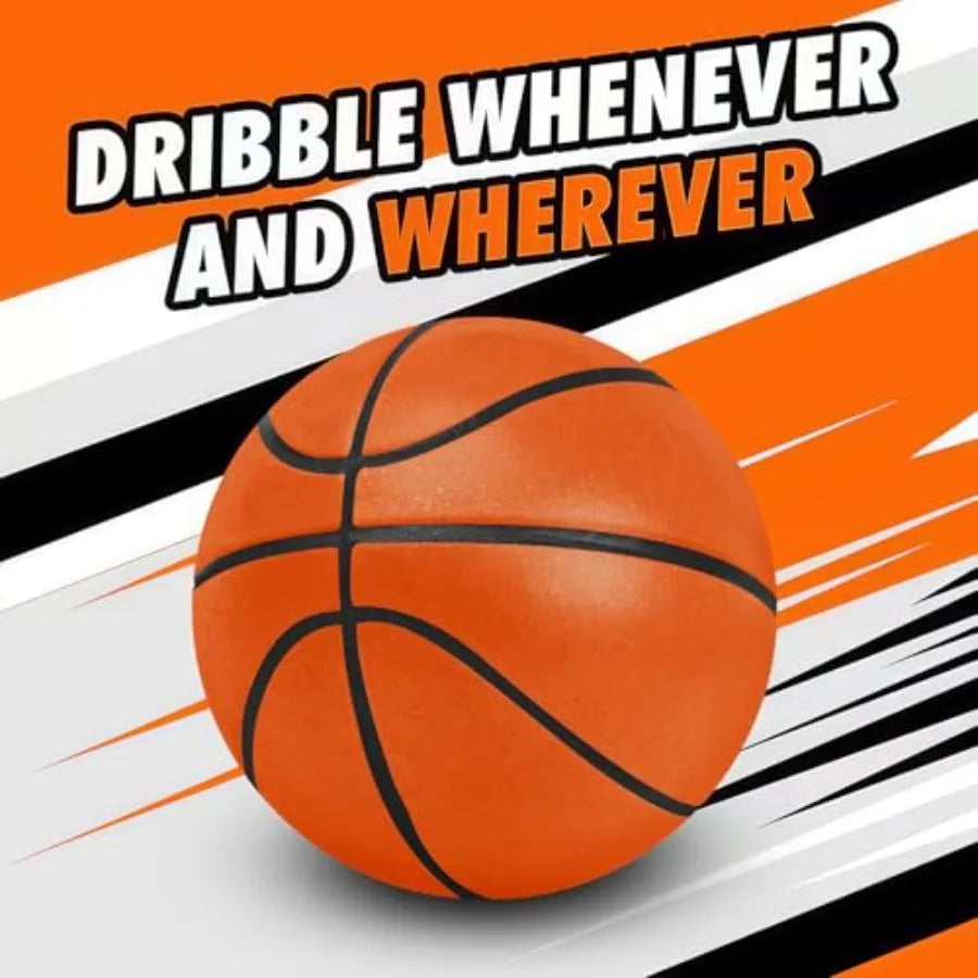 Silent Basketball Size 5 27.5 Not Vacuum Shipped 2025 Upgraded Airless Soft Foam Ball for Quiet Dribbling and Indoor Training R