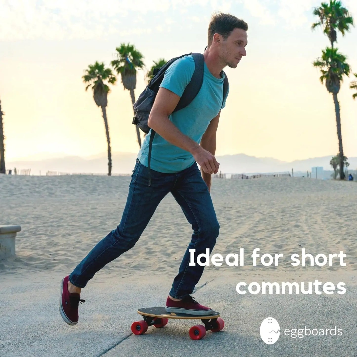 Portable Bamboo Mini Longboard for Adults - Smooth Ride, Easy Carry, Perfect for Beginners & Experienced Riders