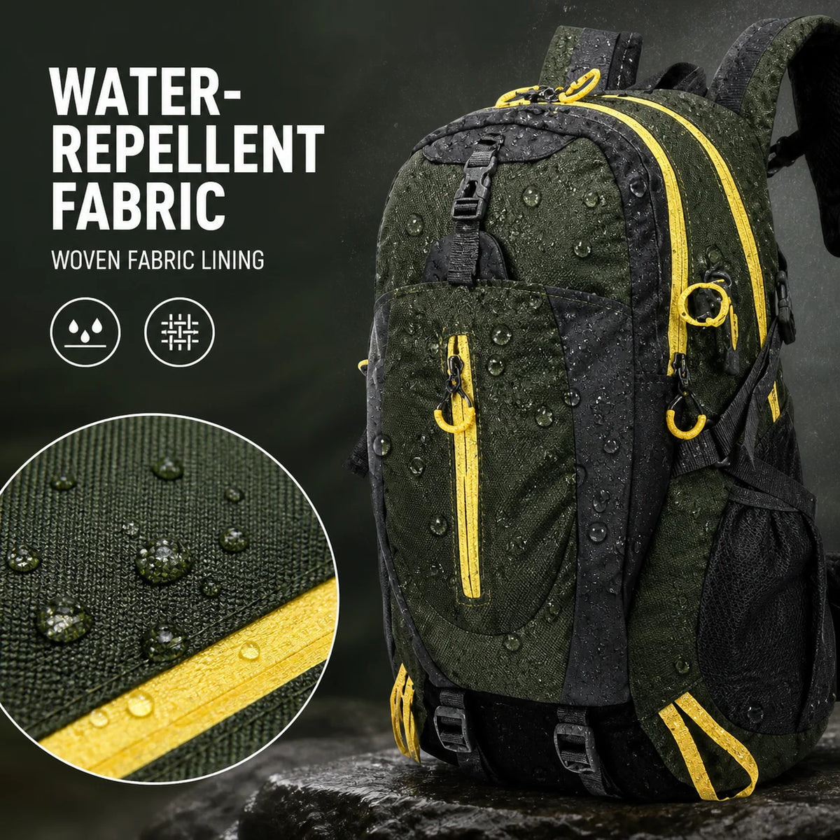 Robust Outdoor Travel Backpack Multi-Pocket Adjustable Hiking Backpack for Climbing Expeditions Must Have 2026