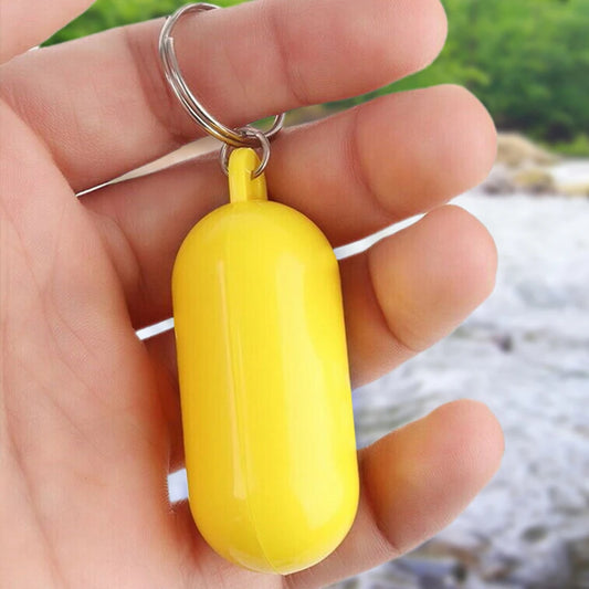 Float Keys Buckle Portable Floating Keychain Plastic Anti-lost Lightweight Swimming Drifting Beach Accessories