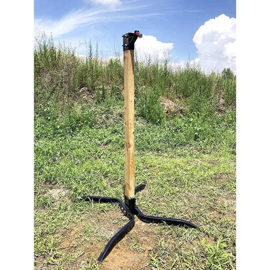 AR500 Steel Target Stand System with 2x4 Mount Kit for Outdoor Range Use Durable Adjustable and Easy to Set Up for Precision Sh