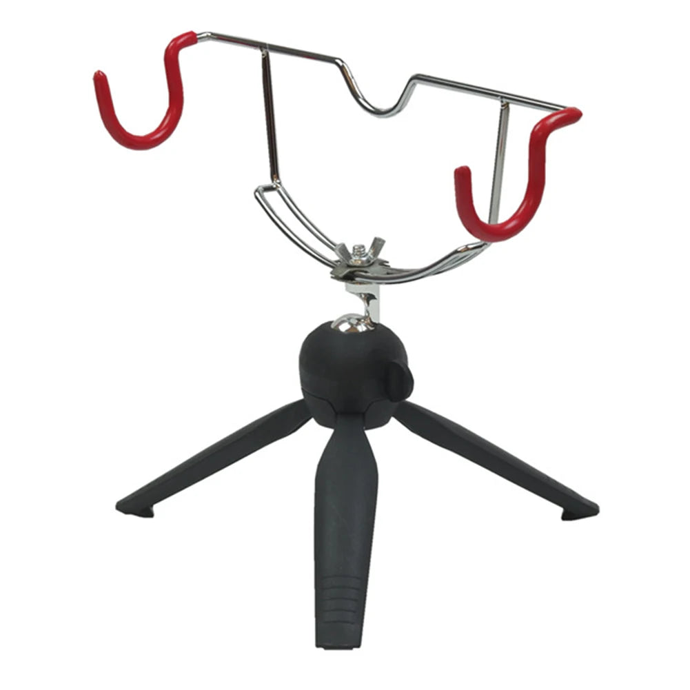 Portable Ice Fishing Rod Holder Metal Folding Rod Holder Adjustable Angle Fishing Rod Pole Holder for Winter Sea Fishing