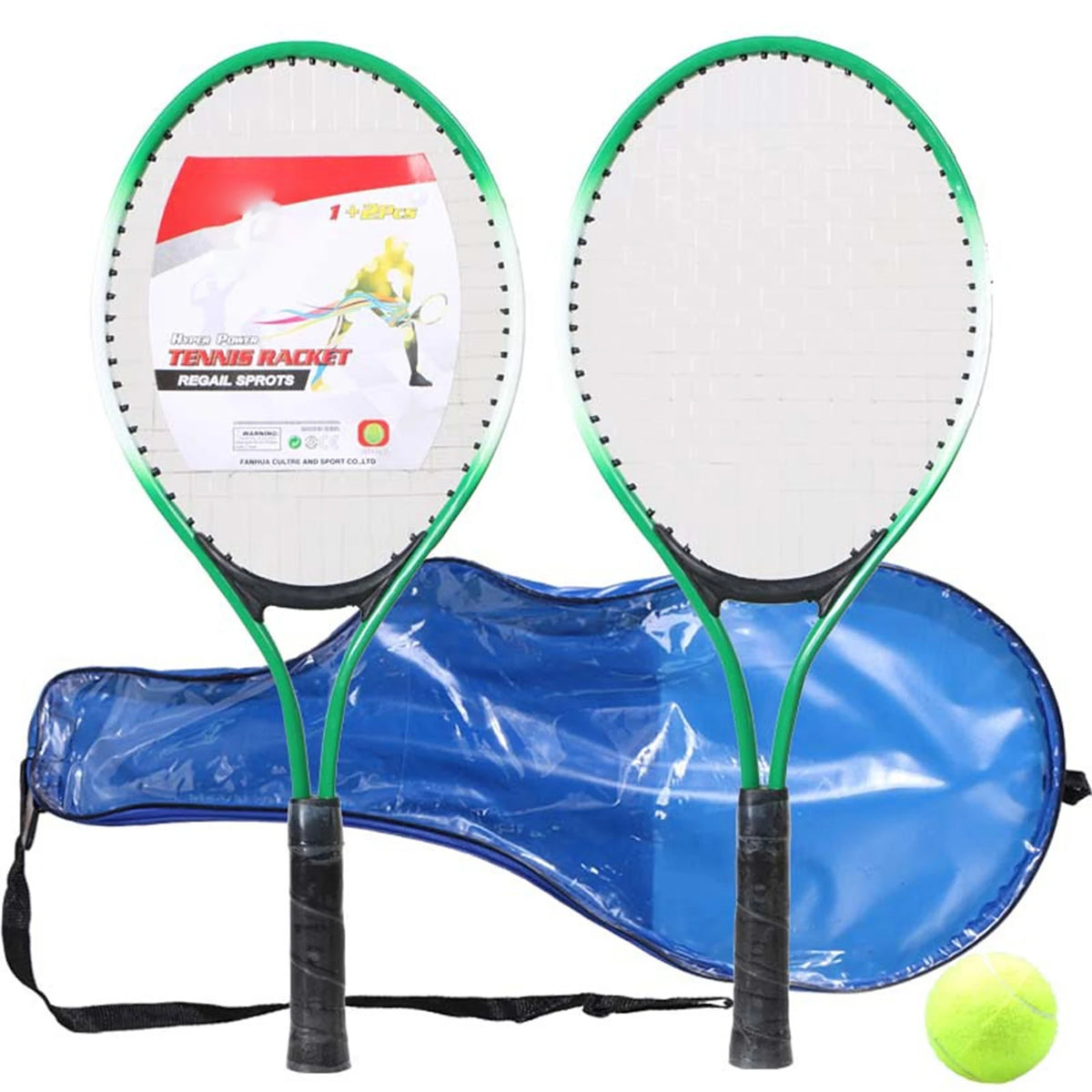 Kids Tennis Rackets with Tennis Ball Tennis Trainer for Children Beginners Children Tennis Racket