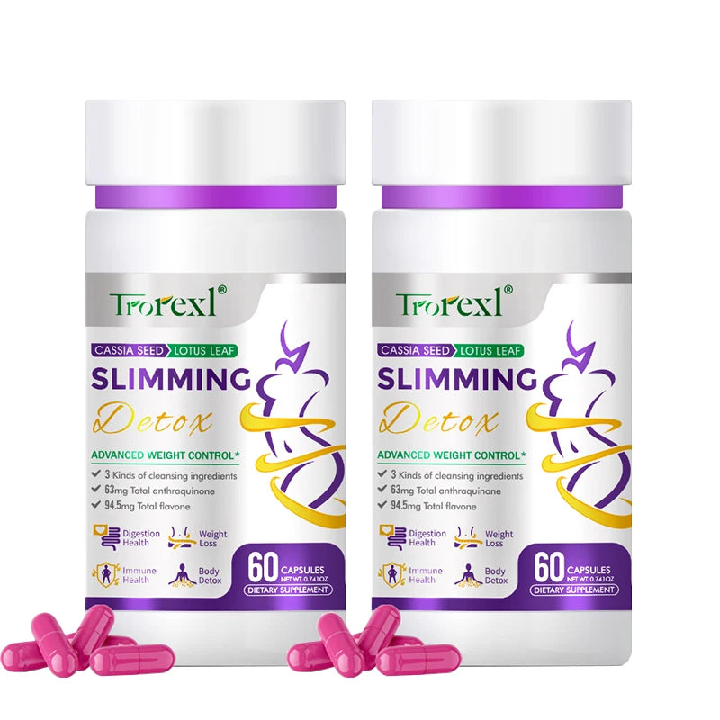 Skinny Pills, Natural Lotus Leaf Capsules, Restore Normal BMI, Calorie Burning, Nighttime Enzymes
