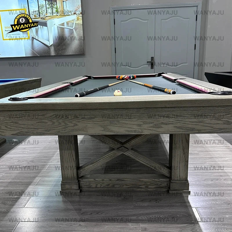 Premium Custom-Made Slate Carving Pool Tables 7FT 8FT 9FT American Style Claw Billiard Table for Sale