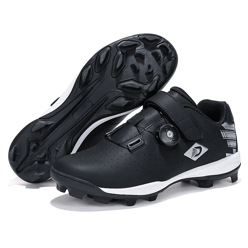 Teen Baseball & Softball Cleats - High Grip Spiked Footwear with Fast Lock System for Youth Matches