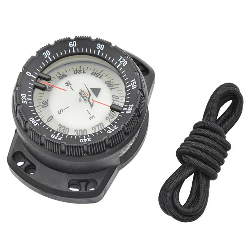 50m Scuba Diving Compass Multi-function Camping Climbing Hiking Luminous Plate