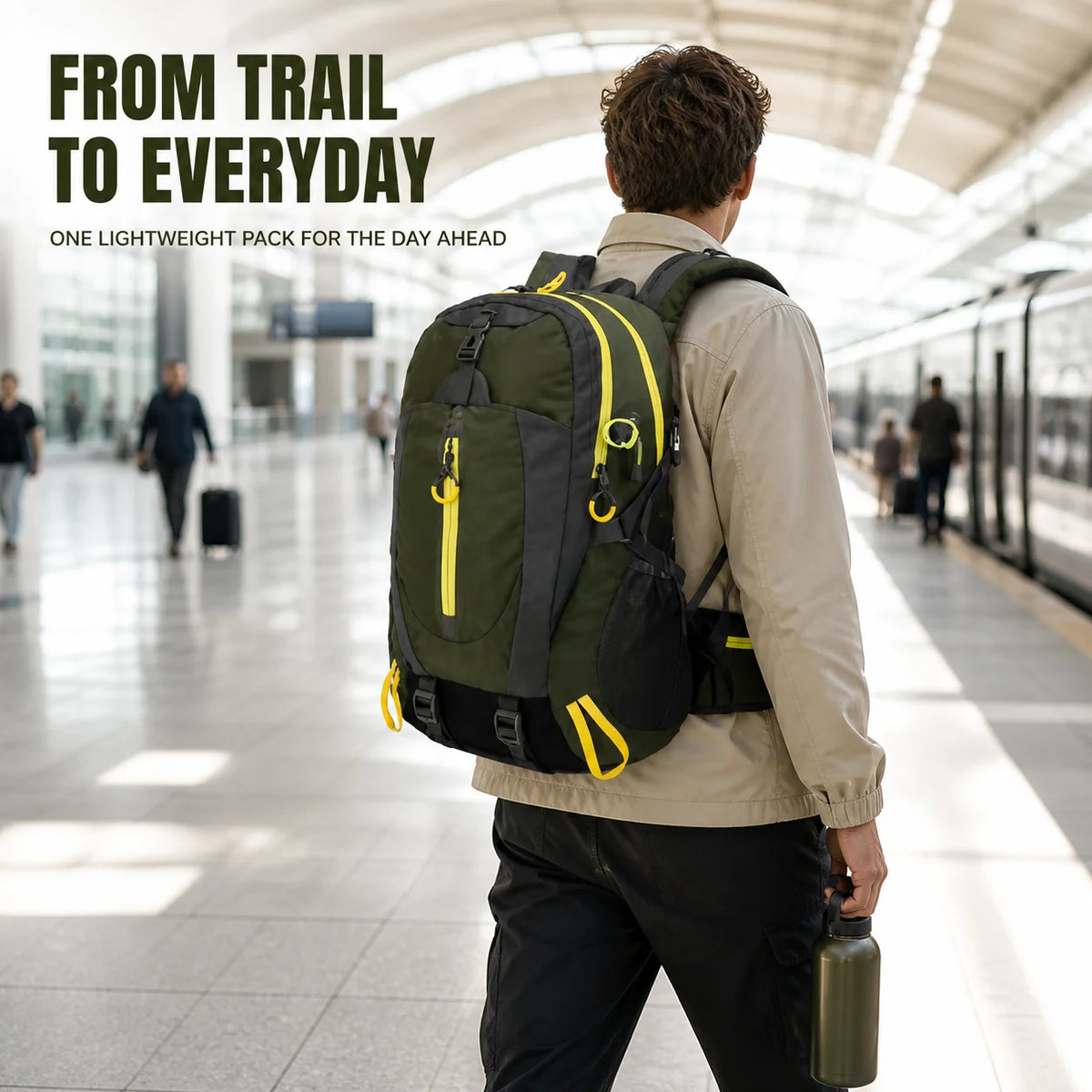 Robust Outdoor Travel Backpack Multi-Pocket Adjustable Hiking Backpack for Climbing Expeditions Must Have 2026