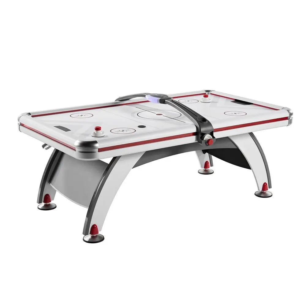 54 Air Hockey Table w Folding Steel Legs amp Optional LED Lights Powerful Motor, Smooth Surface, Very Sturdy Perfect for Kids a