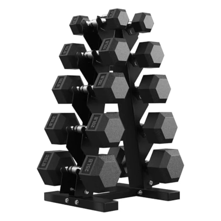 Hex Dumbbell Sets with Rack, 85-560lb Dumbbell Weight Set and Storage Rack