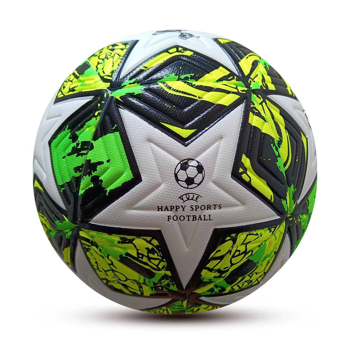 1pc Size 5 Soccer Ball Wear Rsistant Durable Soft PU Leather Seamless Football