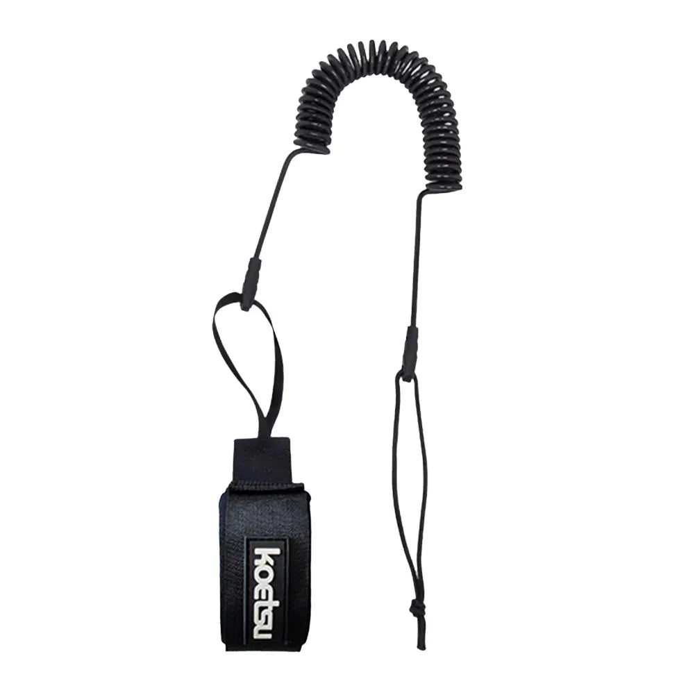 Sup Board Foot Leg Rope Practical Coiled Surfboard Leash Elastic Surfing Stand UP Paddle Board Ankle Leash TPU Accessories