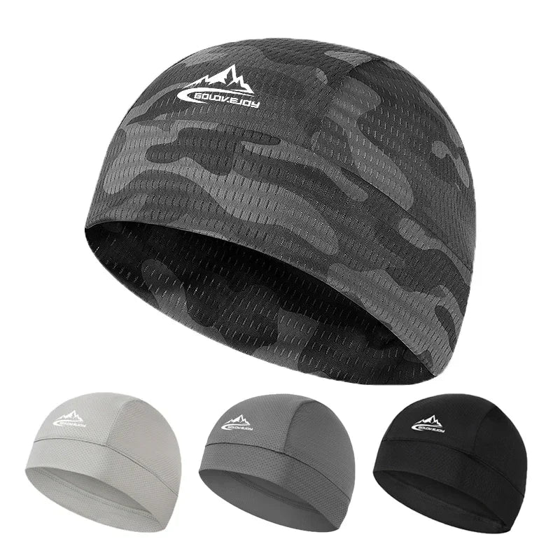 Bike Helmet Liner Cap – Moisture-Wicking Skull Cap for Cycling, MTB & Running, Keeps Hair Dry Under Helmet