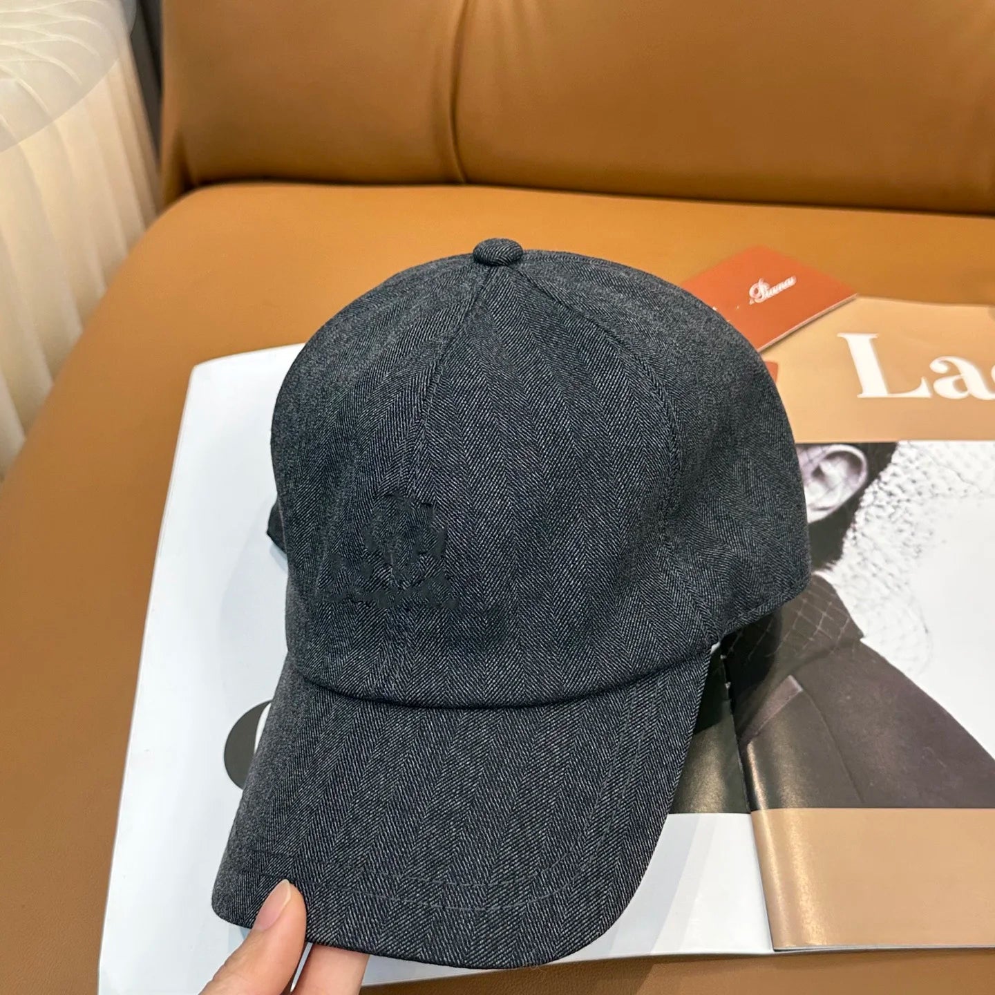 New Luxury Custom Fabric Baseball Cap, Four Seasons, Unisex