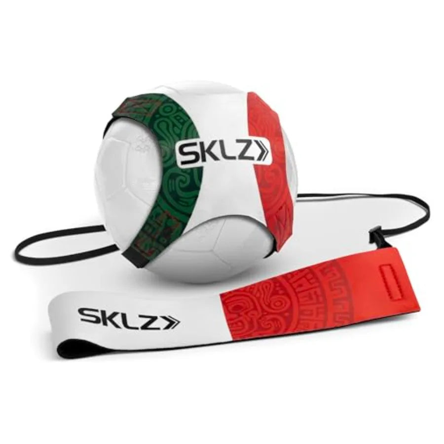 Star-Kick Solo Soccer Trainer Hands-Free Kicking and Passing Practice Adjustable Cord and Waistband Multiple Ball Sizes Youth P