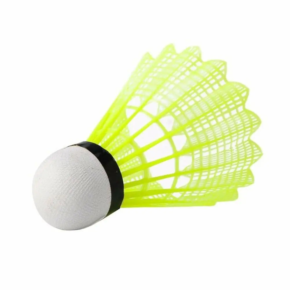 6/12PCS Green Badminton Balls Portable Badminton Travel Out Products Sport Training Nylon Shuttlecock Outdoor Supplies